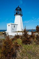 Sandy Point Light Tower in Rhode Island